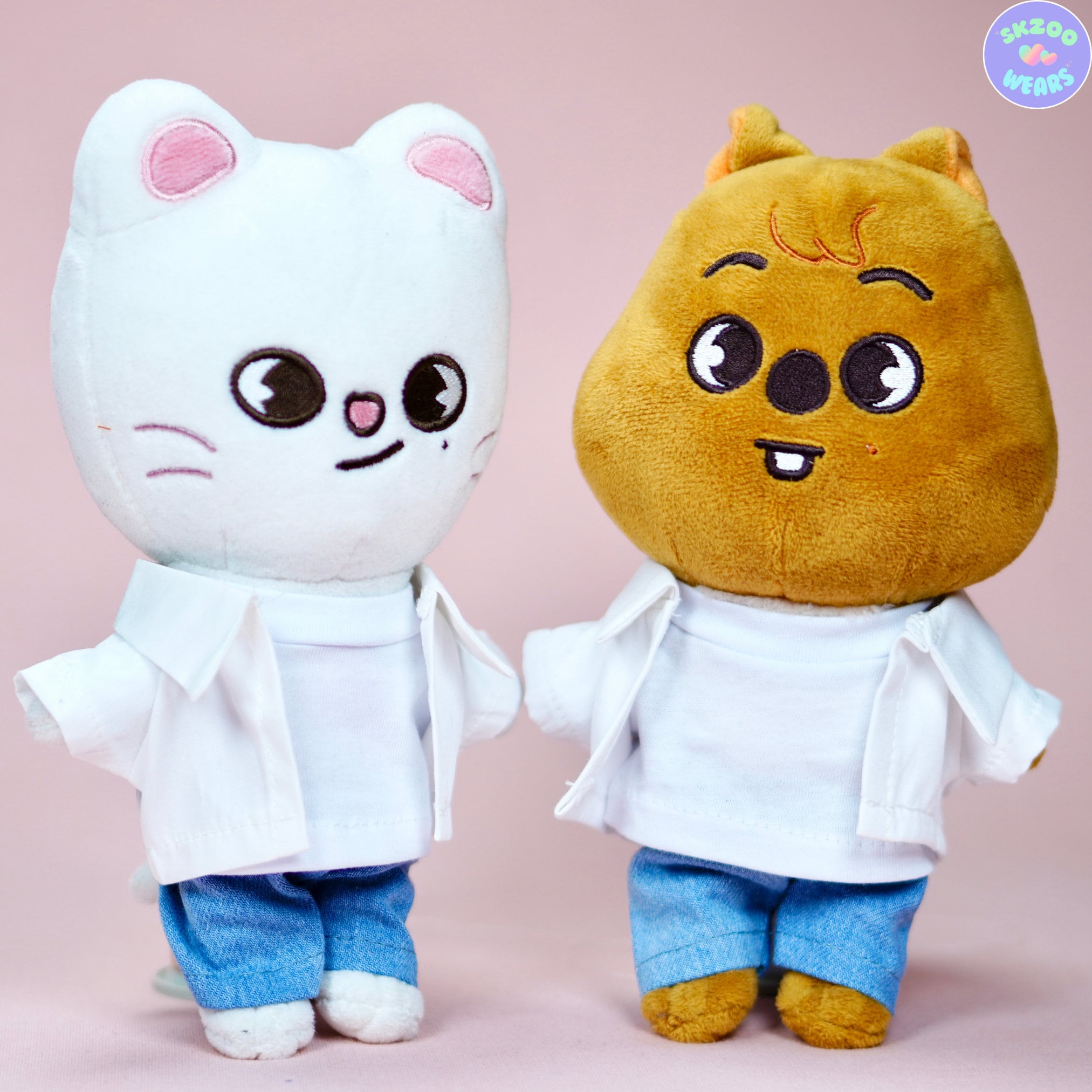 SKZOO ぬいぐるみ 服 Stray Kids 人形衣装 OT8セット - Etsy 日本