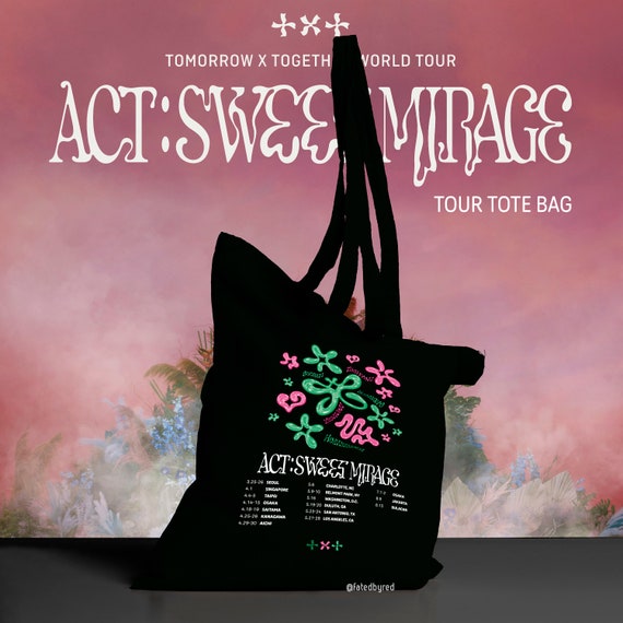 TXT Act Sweet Mirage TOUR Bag Moa Fan Tomorrow X Together Kpop