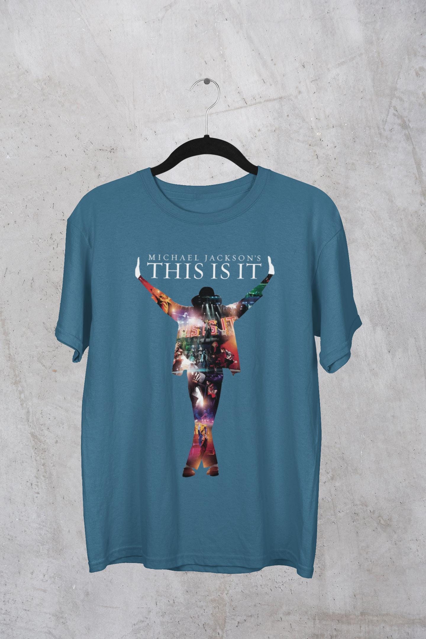 Michael Jackson 'this is It' Movie T-shirt: Retro MJ Fan Tee - Etsy