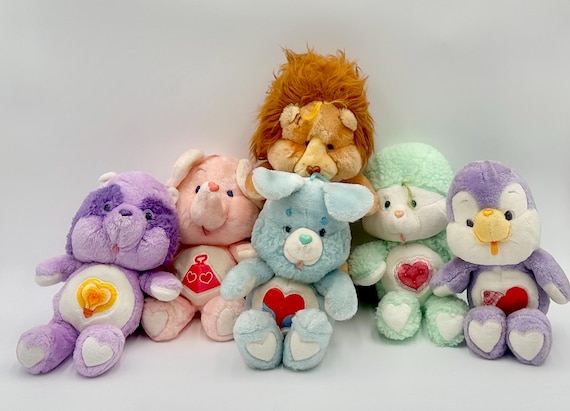 ヴィンテージ 1984 ケアベア カズンズ 13インチ ぬいぐるみ それぞれ