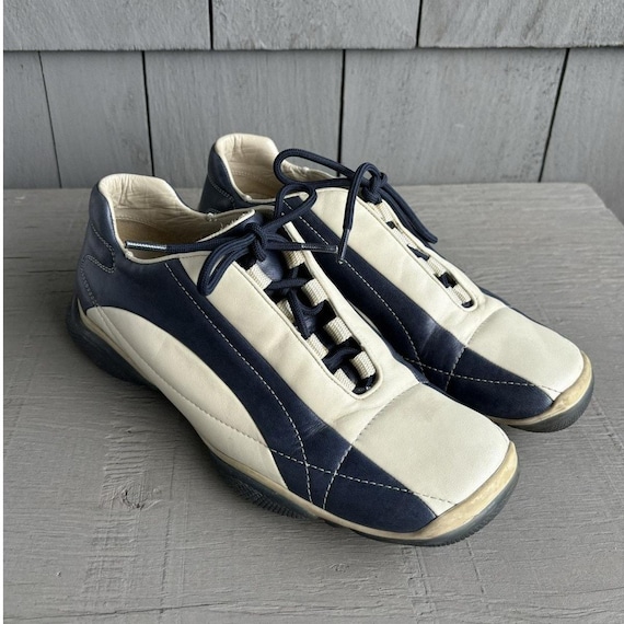 Vintage Prada Sneakers Linea Rossa Bowling Schuhe 2000s Y2K 0121