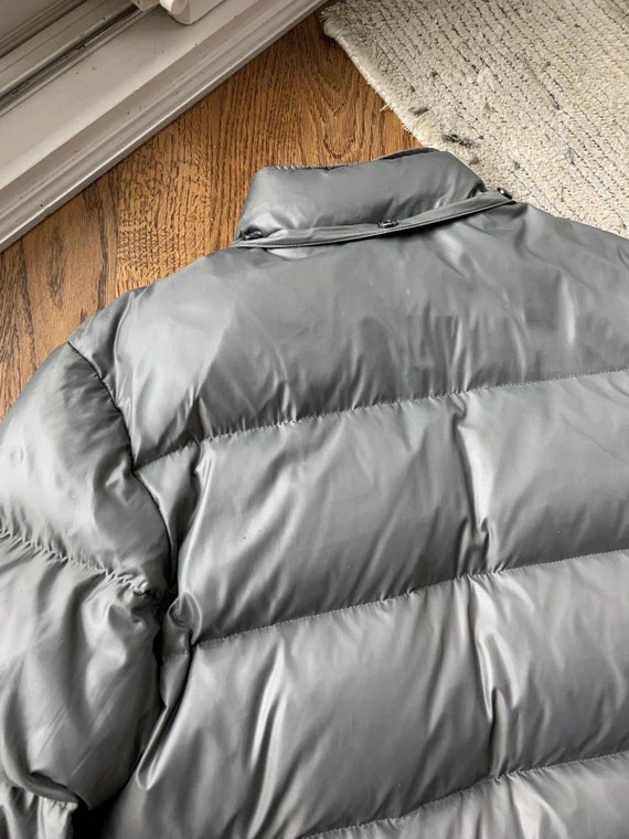 Fred Perry Down Puffer Jacket Vintage Feather Winter Coat Mens