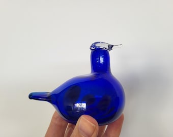 Oiva Toikka Festive Rooster (kukko) Glass Bird 1997 25 Years