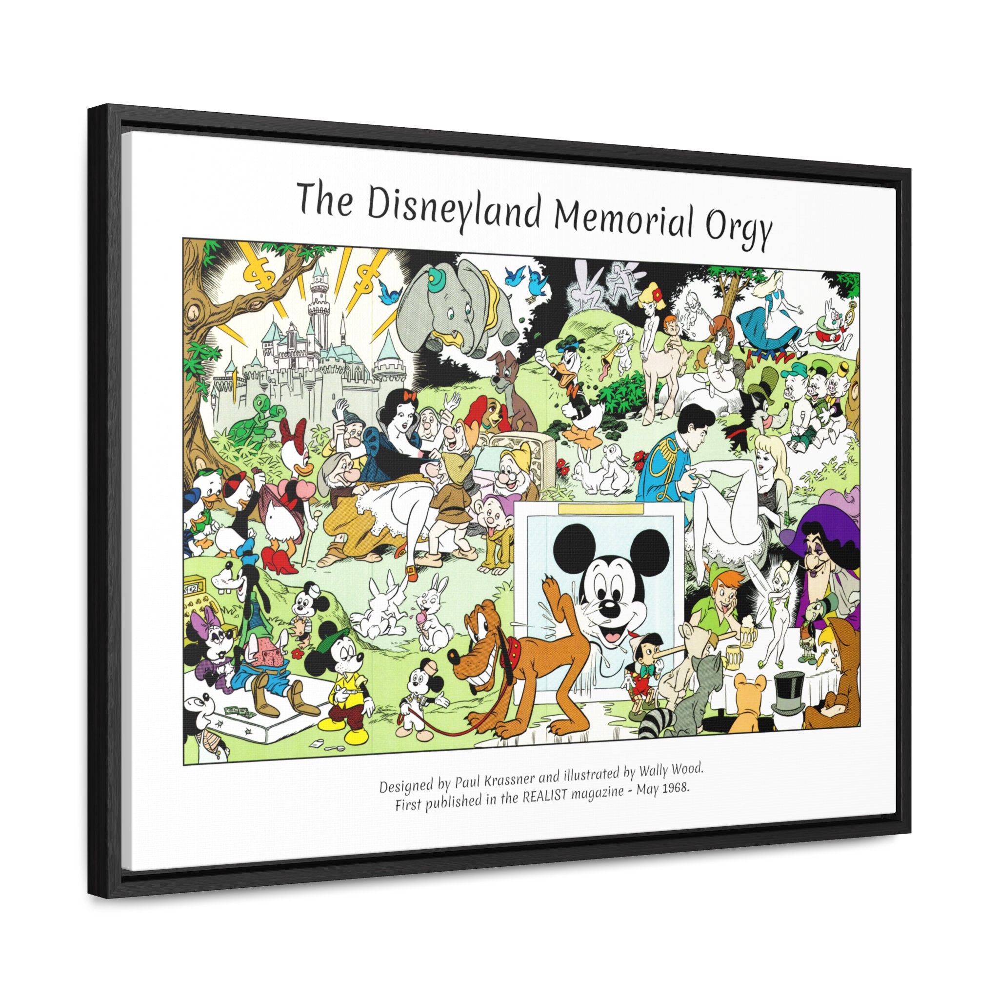 The Disneyland Memorial Orgy by Mad Magazine Artists - Wally Wood