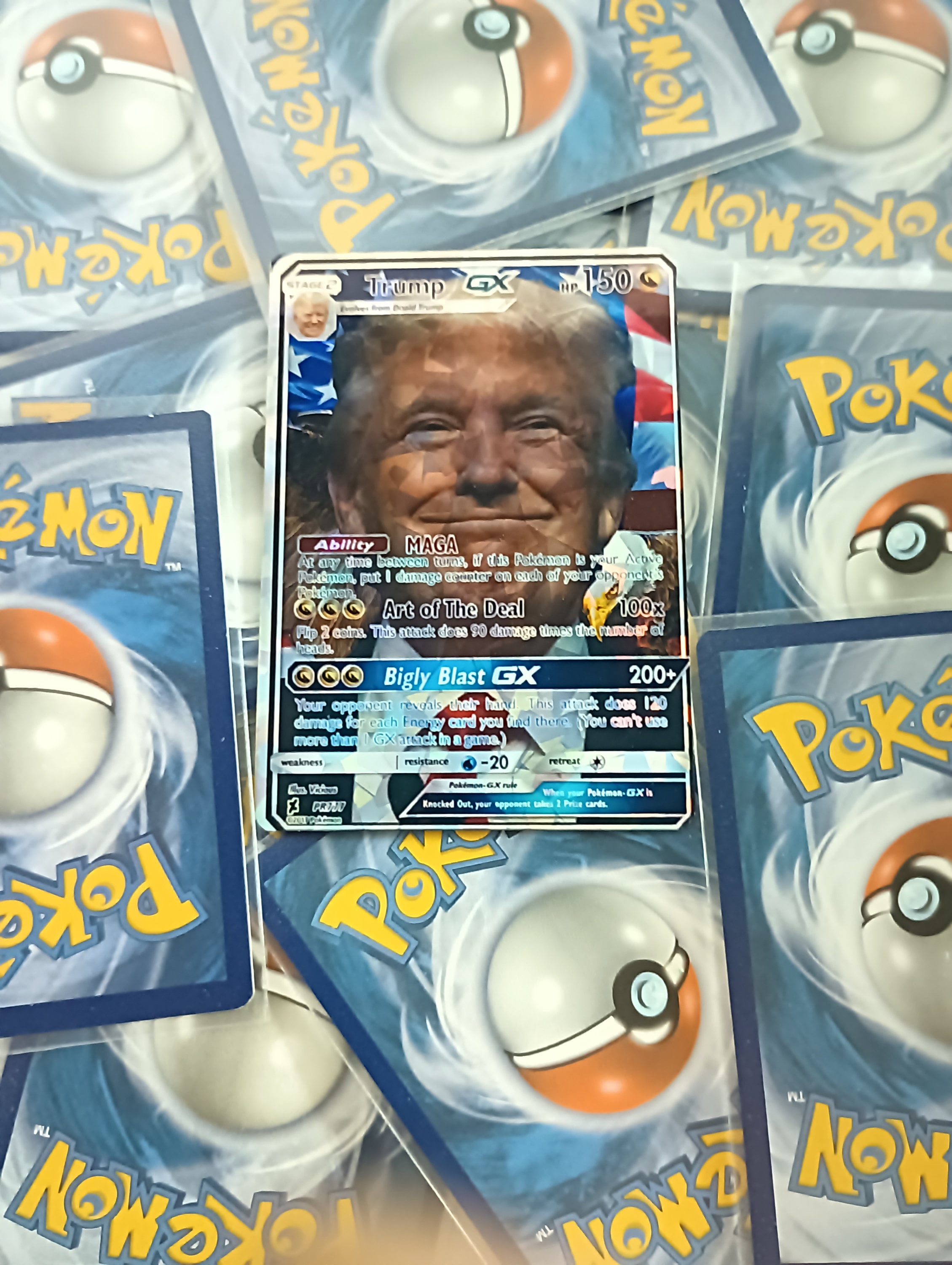 Donald Trump Pokemon Card - Etsy