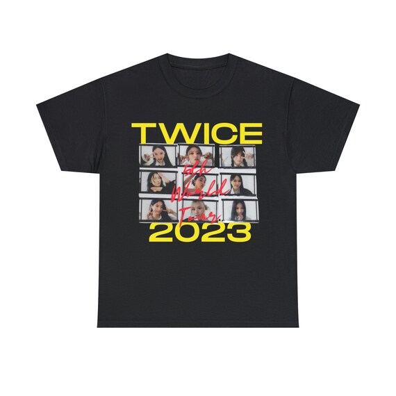 Twice Tshirt | Twice Ready to Be World Tour Shirt | Twice Merch