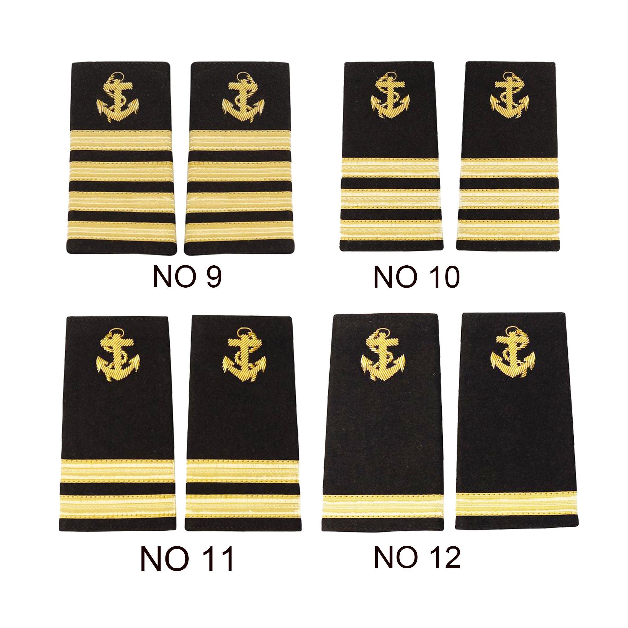 海軍大佐の肩章：手作りの階級章 - Etsy 日本