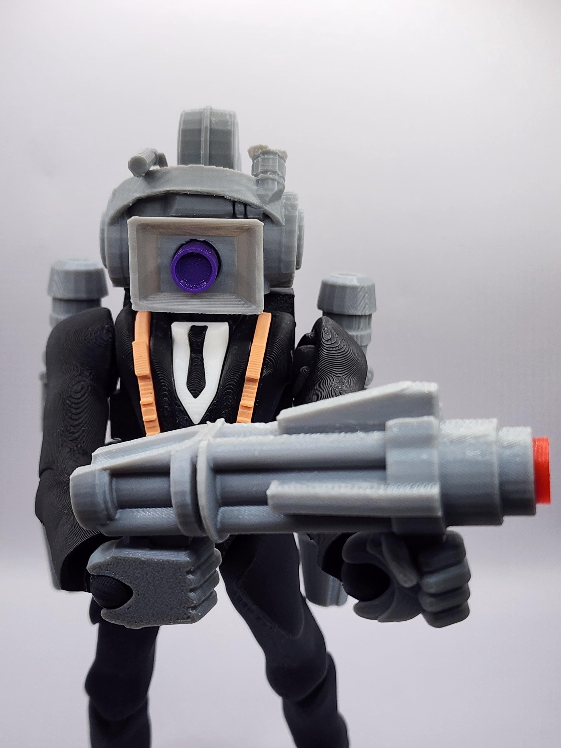 スキビディ トイレカメラマン ラージ | 高さ22cm以上の関節式おもちゃ