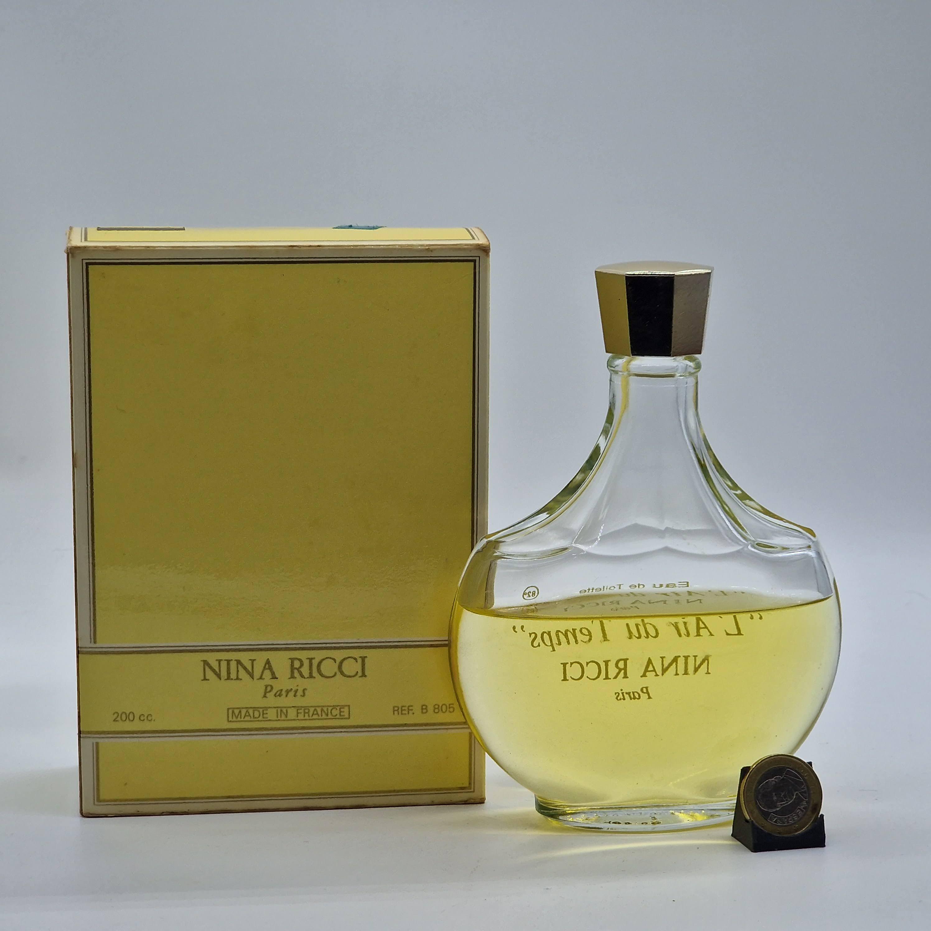 Nina Ricci L'air Du Temps EDT 200 Ml Vintage (low Level) With