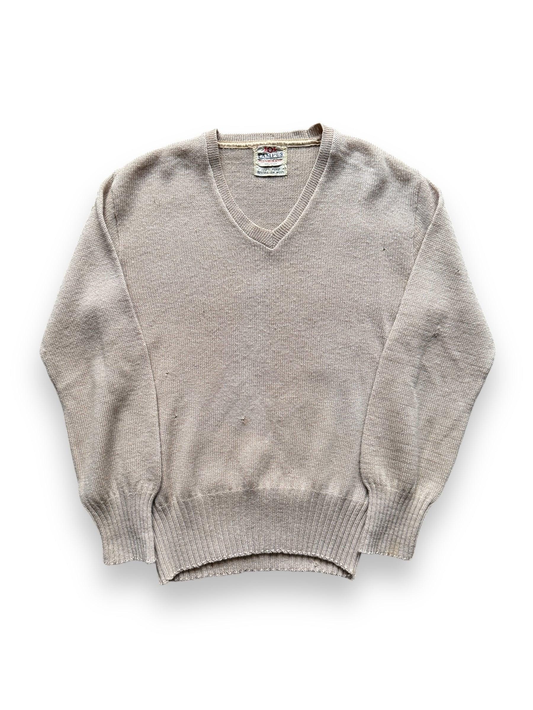 ヴィンテージ キャンパス Vネック ニット セーター SZ M - Etsy 日本