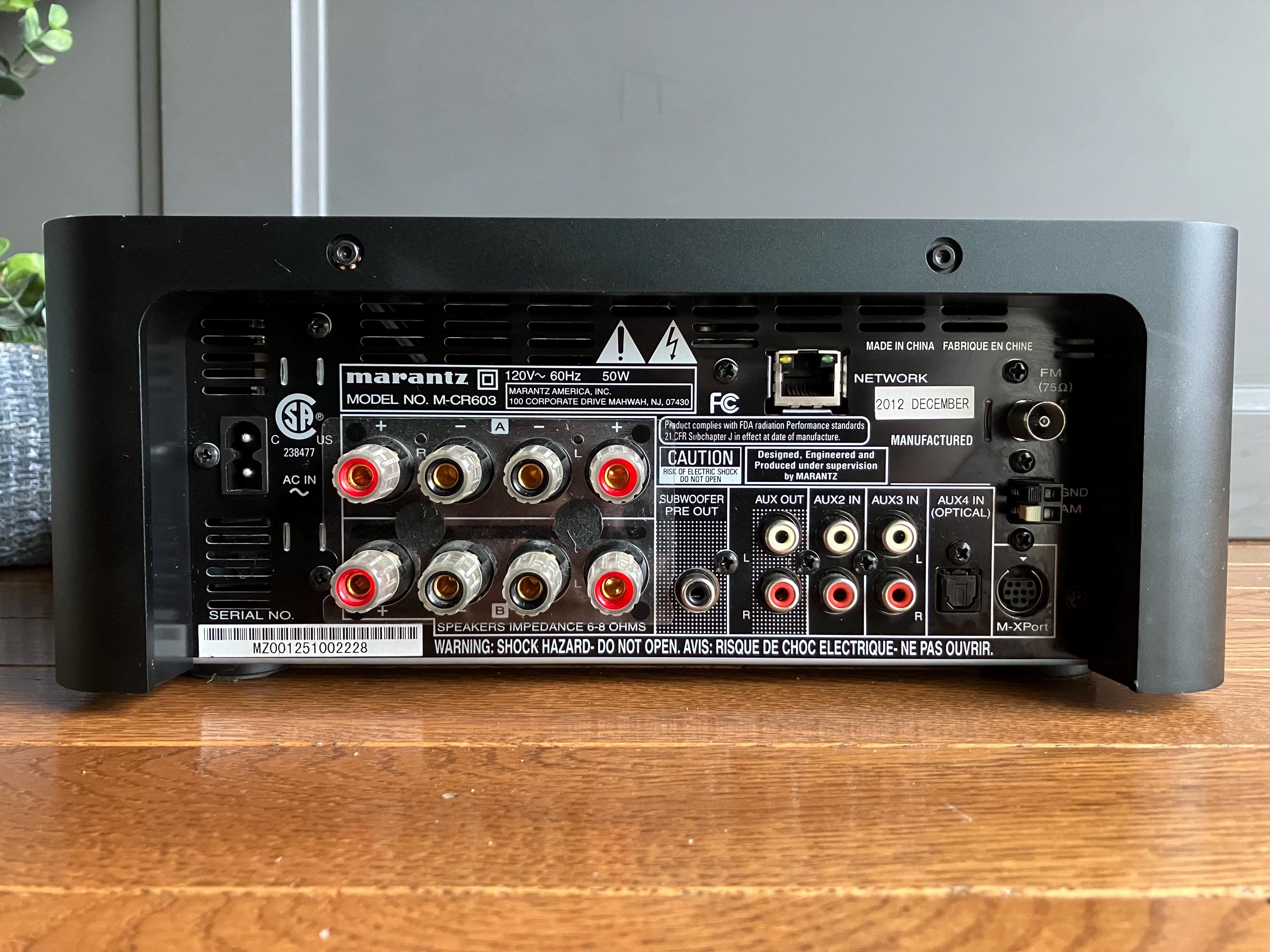 Marantz M-CR603 Network CD USB DAB Receiver Hi-fi Amplifier Amp