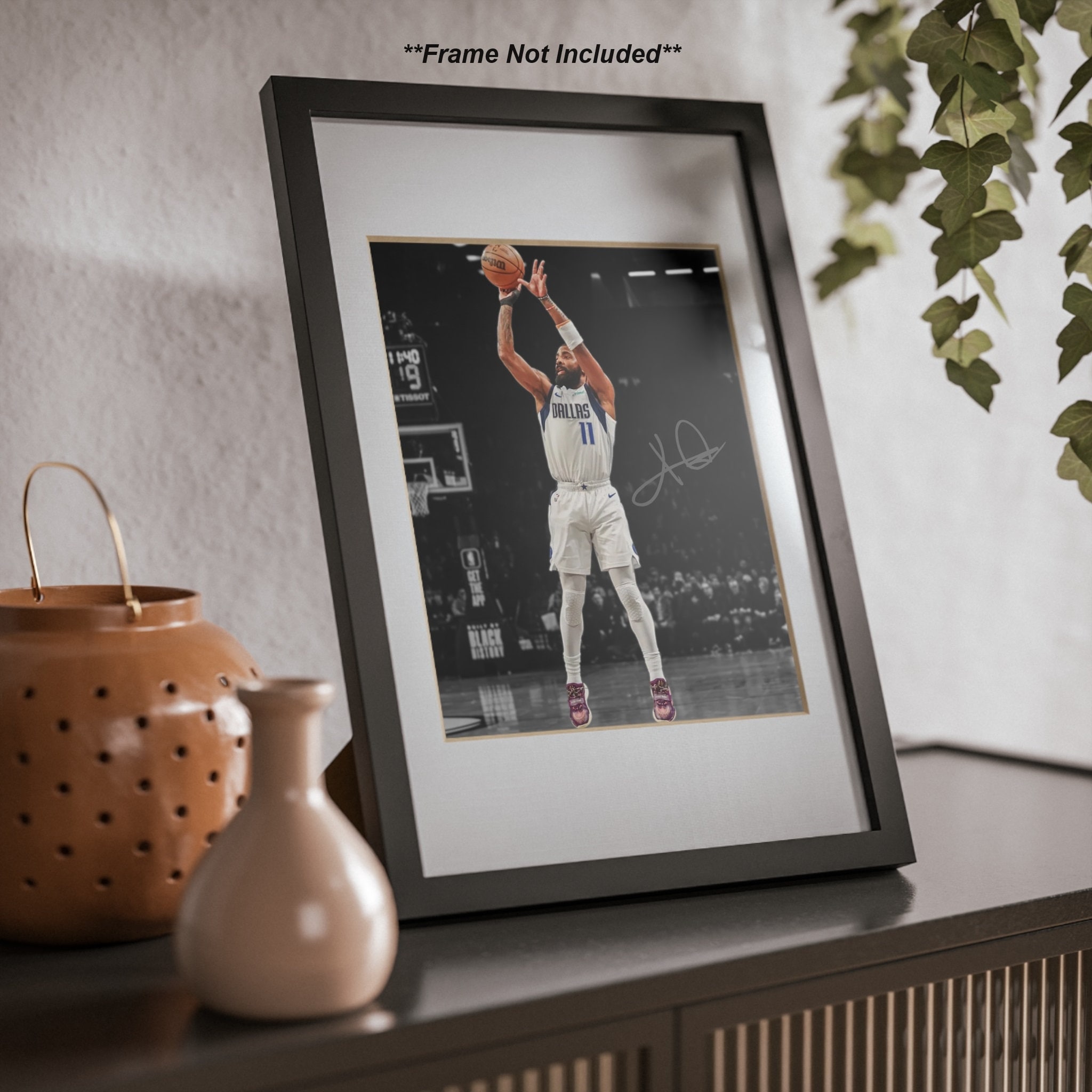 カイリー・アービング ダラス・マーベリックス 直筆サイン入り写真