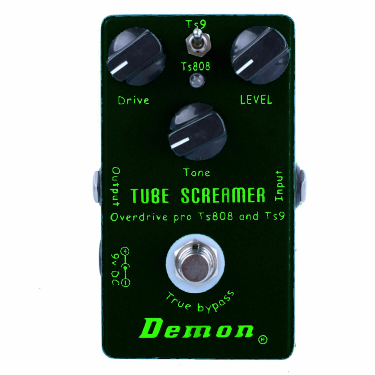 Demonfx Demon Black Tube Screamer T8/T9 Overdrive / Distortion