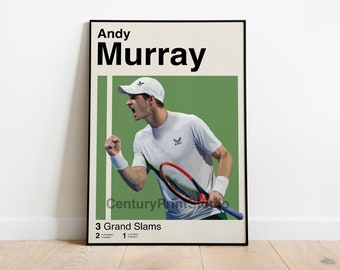 伝説のテニス選手、アンディ・マレーの直筆サイン - Etsy 日本