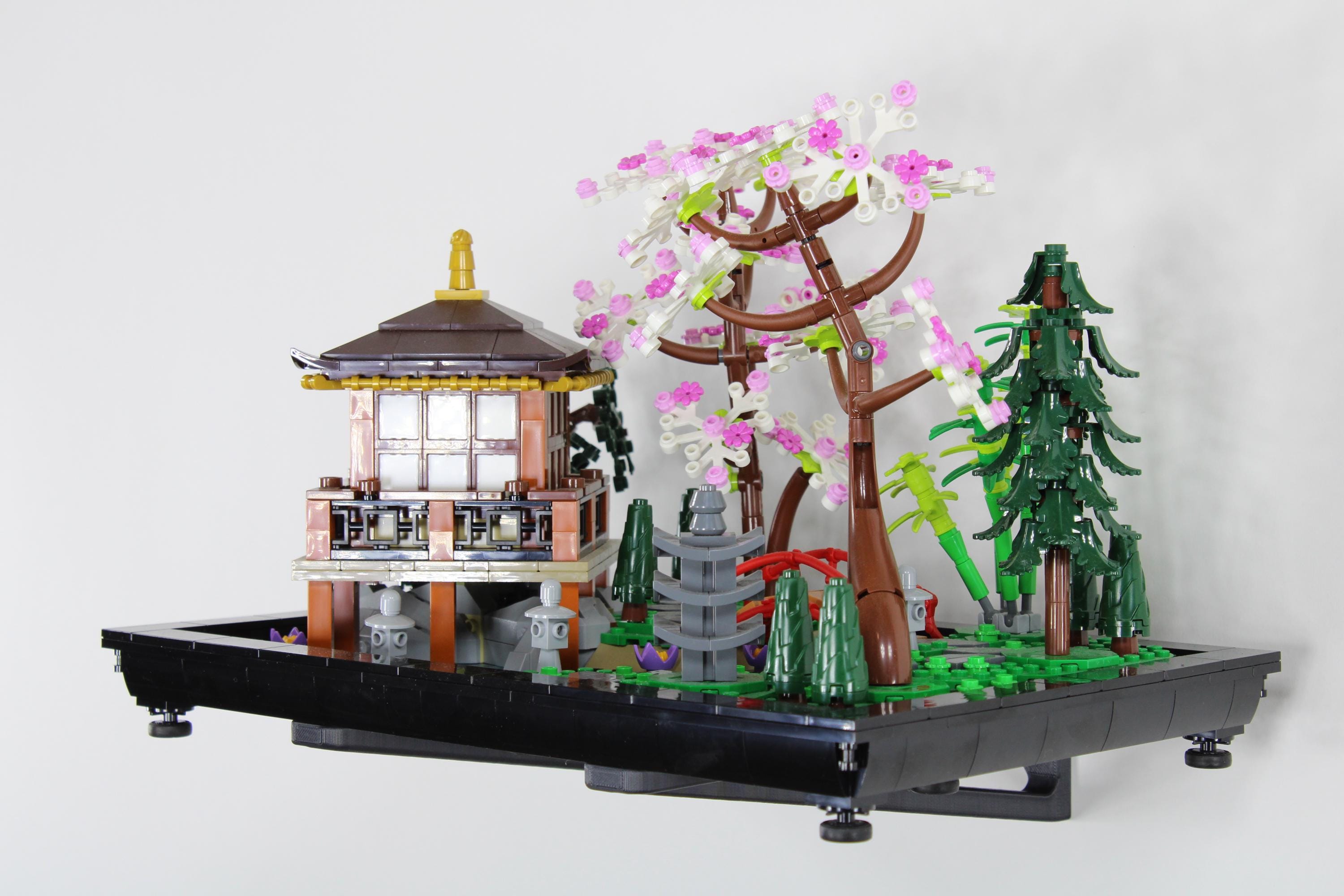 Wall Mount for LEGO® Icons 10315 Tranquil Garden - Etsy