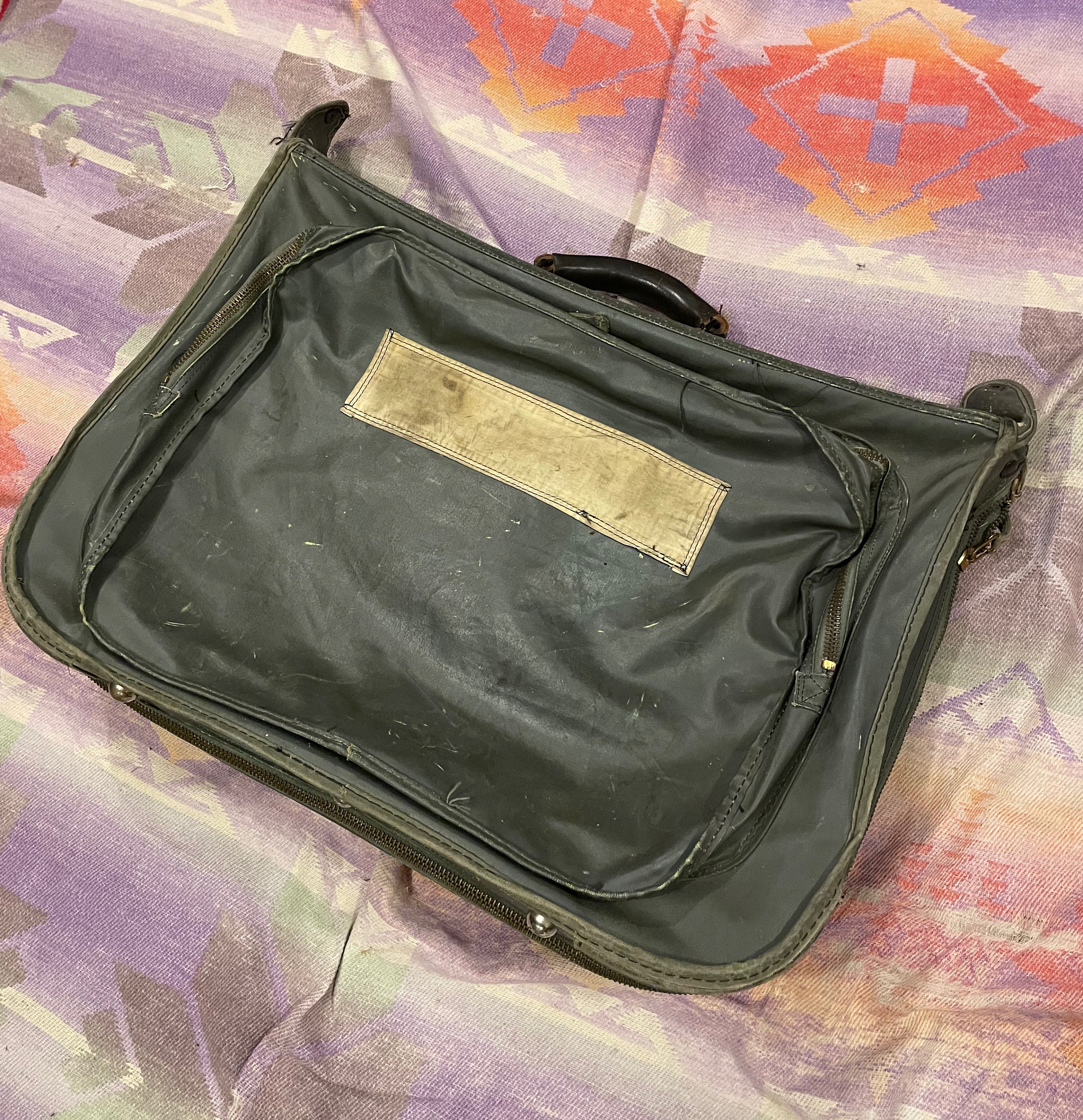 緑*様 1940's US AIR FORCE AVIATOR BAG USED 緑*様 1940's US AIR
