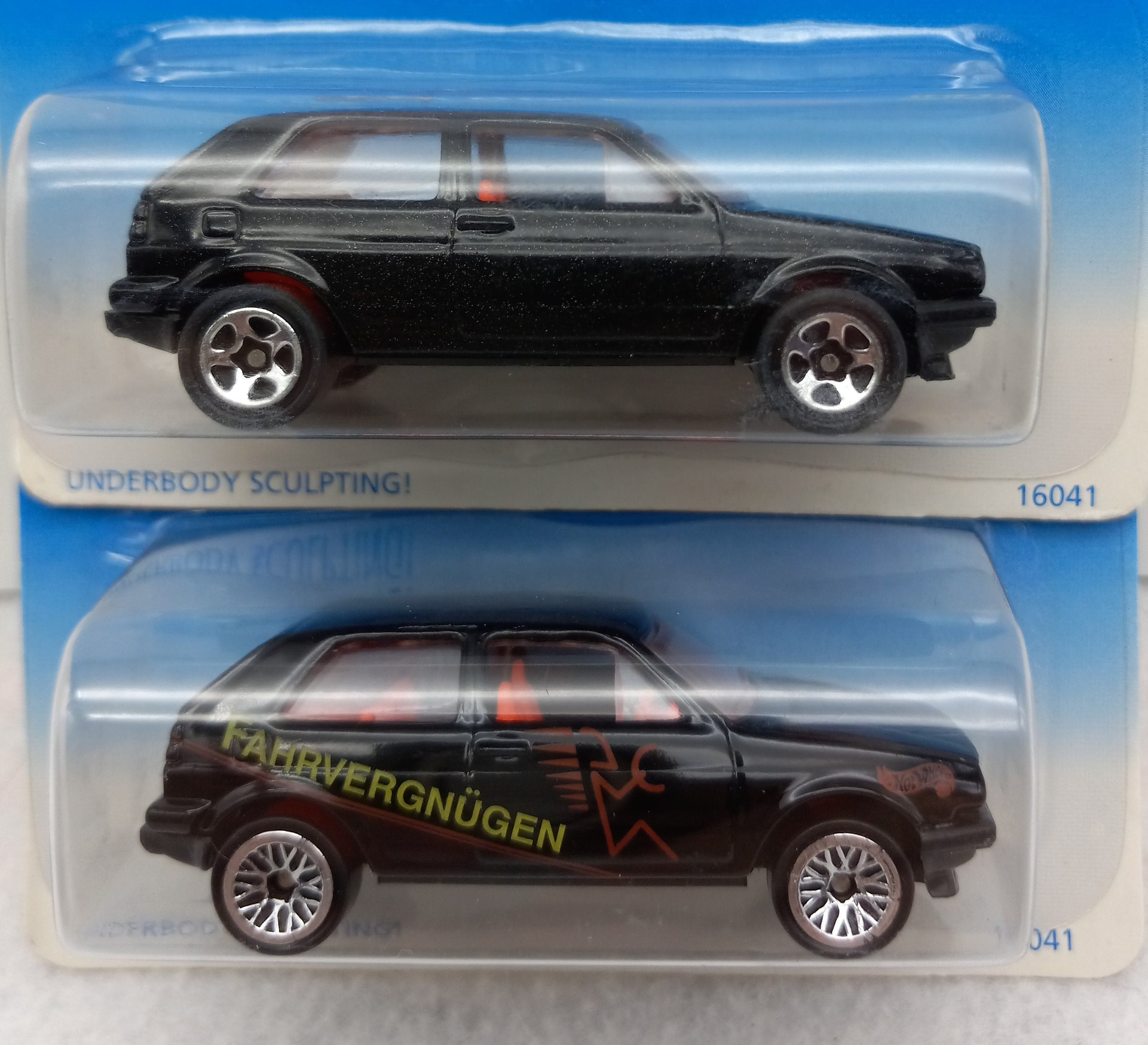 Hot Wheels Vintage Volkswagon Golf #474, You Choose, 1- Black, No