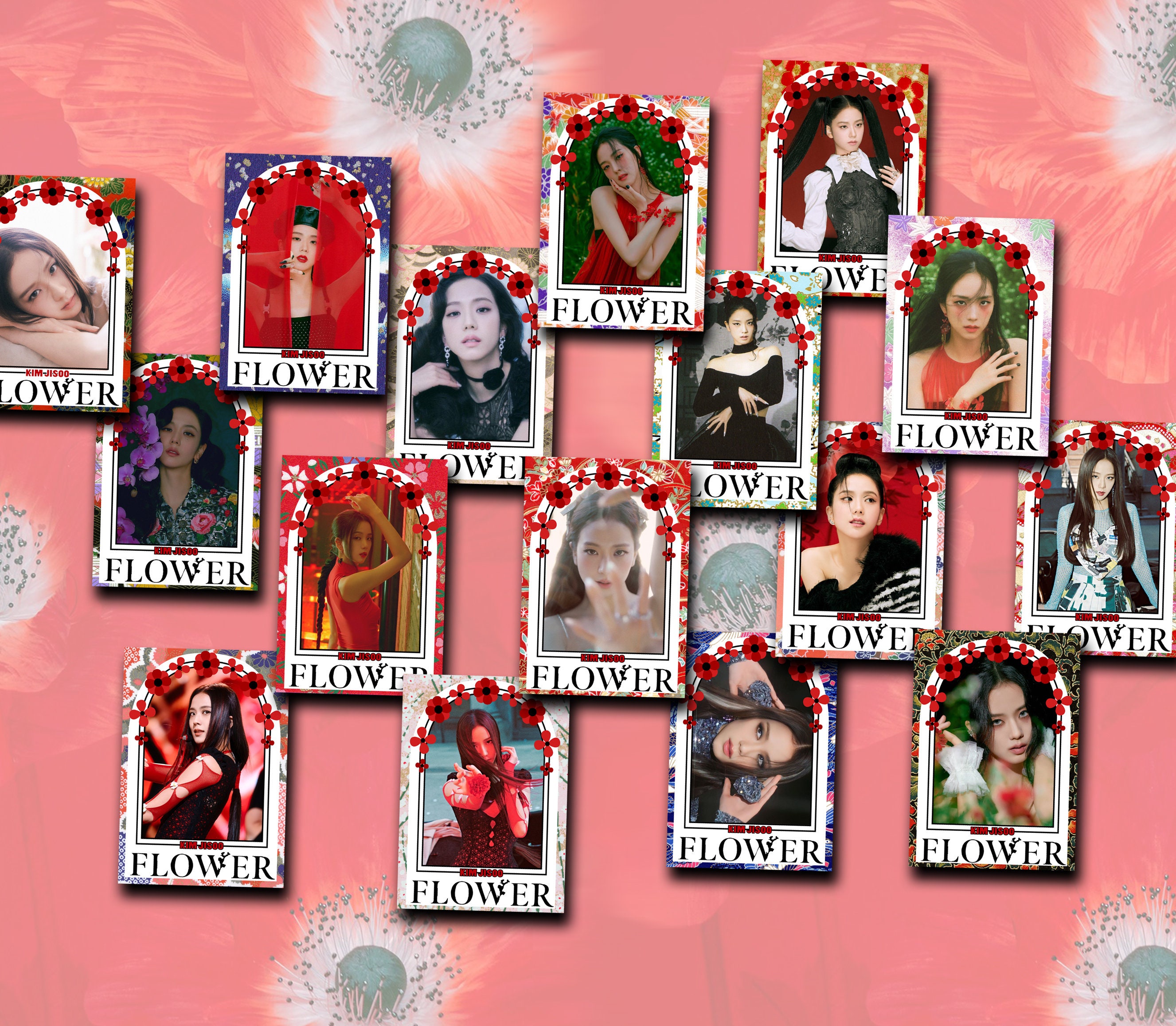 ブラックピンク ジス ソロアルバム ME / フラワー / ペルソナ 写真