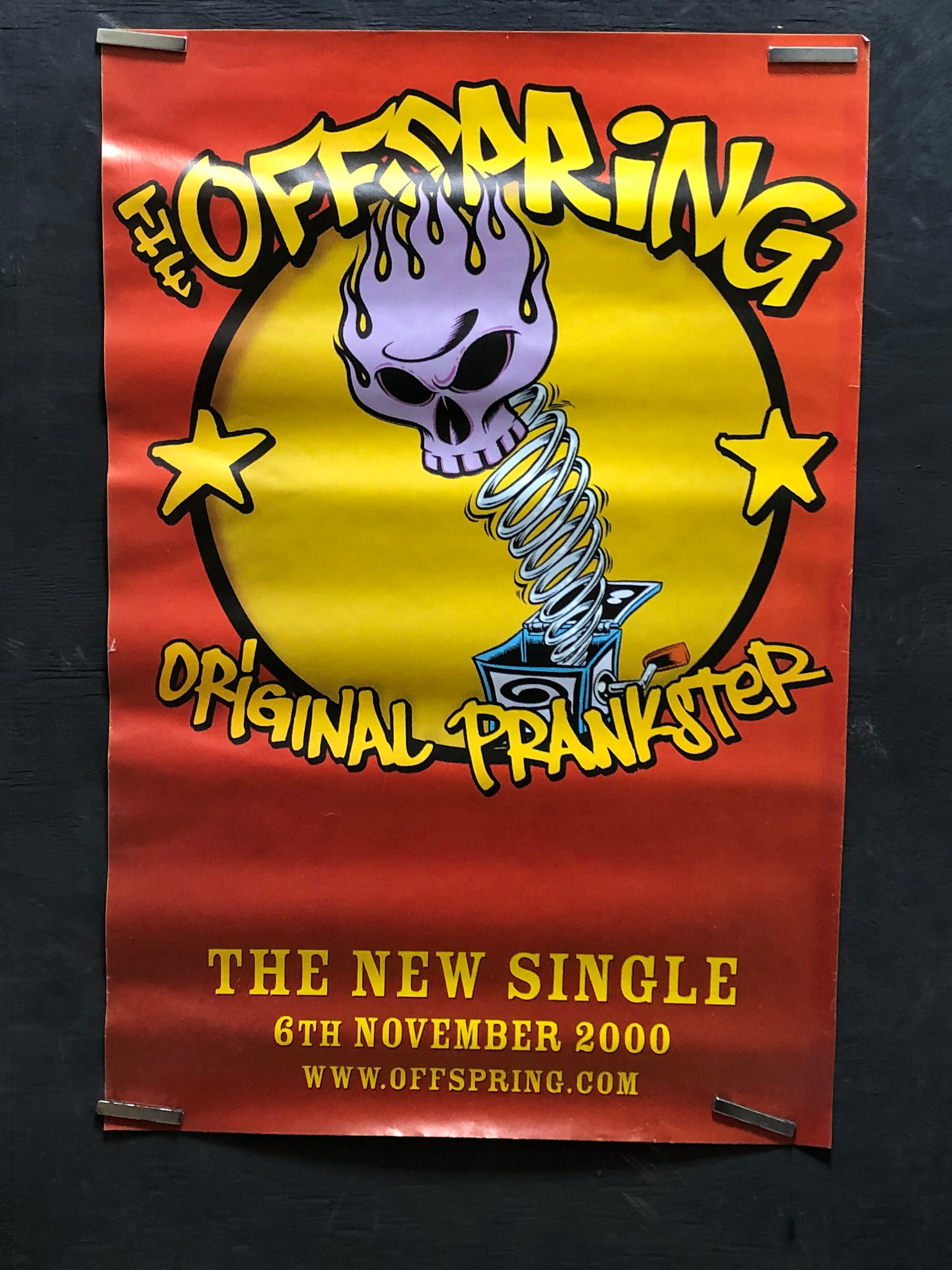 The Offspring-original Prankster Vintage Poster-approx 20