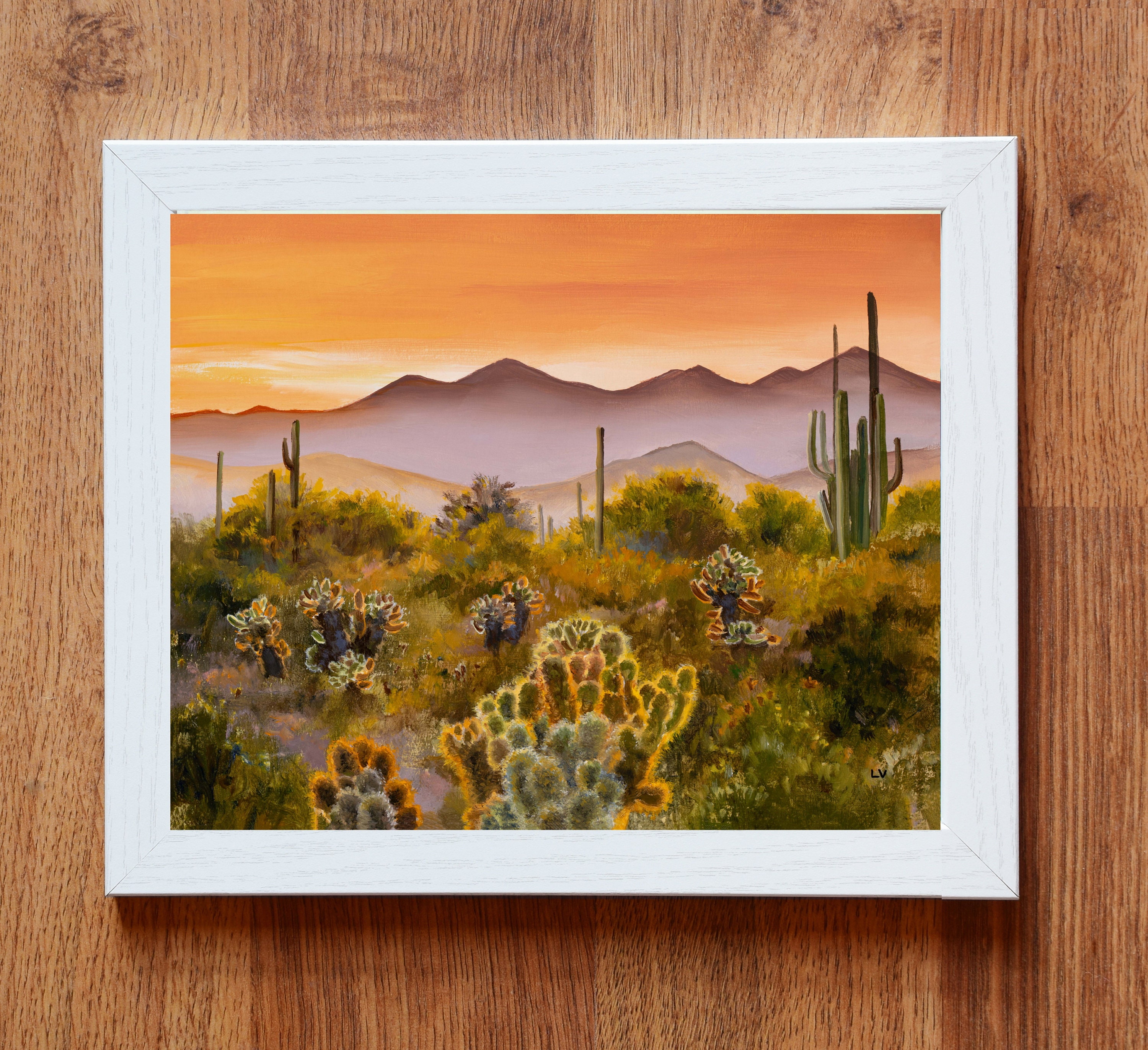 アティラ・サバール 油彩画 ヴィハロス・エイジャカ 40x40cm アティラ