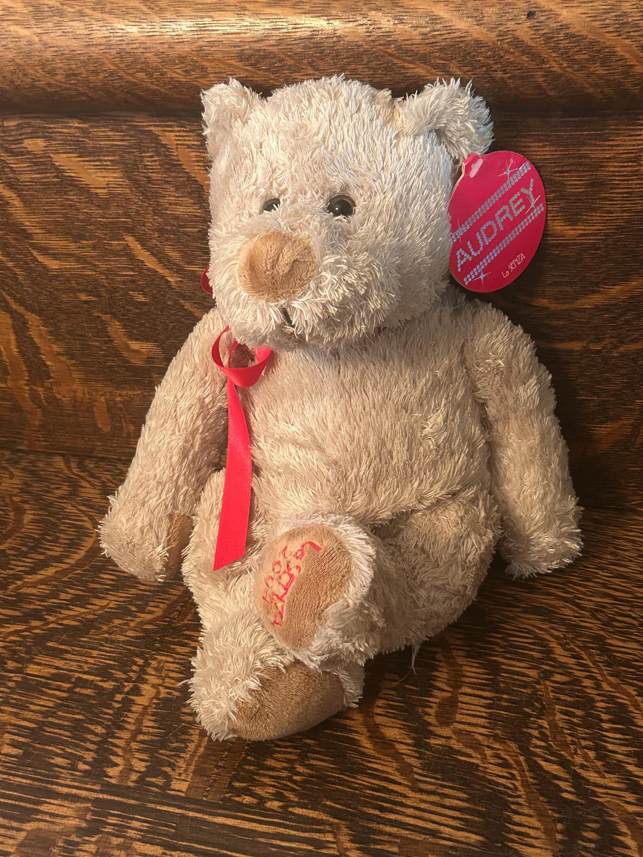Vintage La Senza “audrey” Bear 2004 La Senza Plush Teddy Bear - Etsy