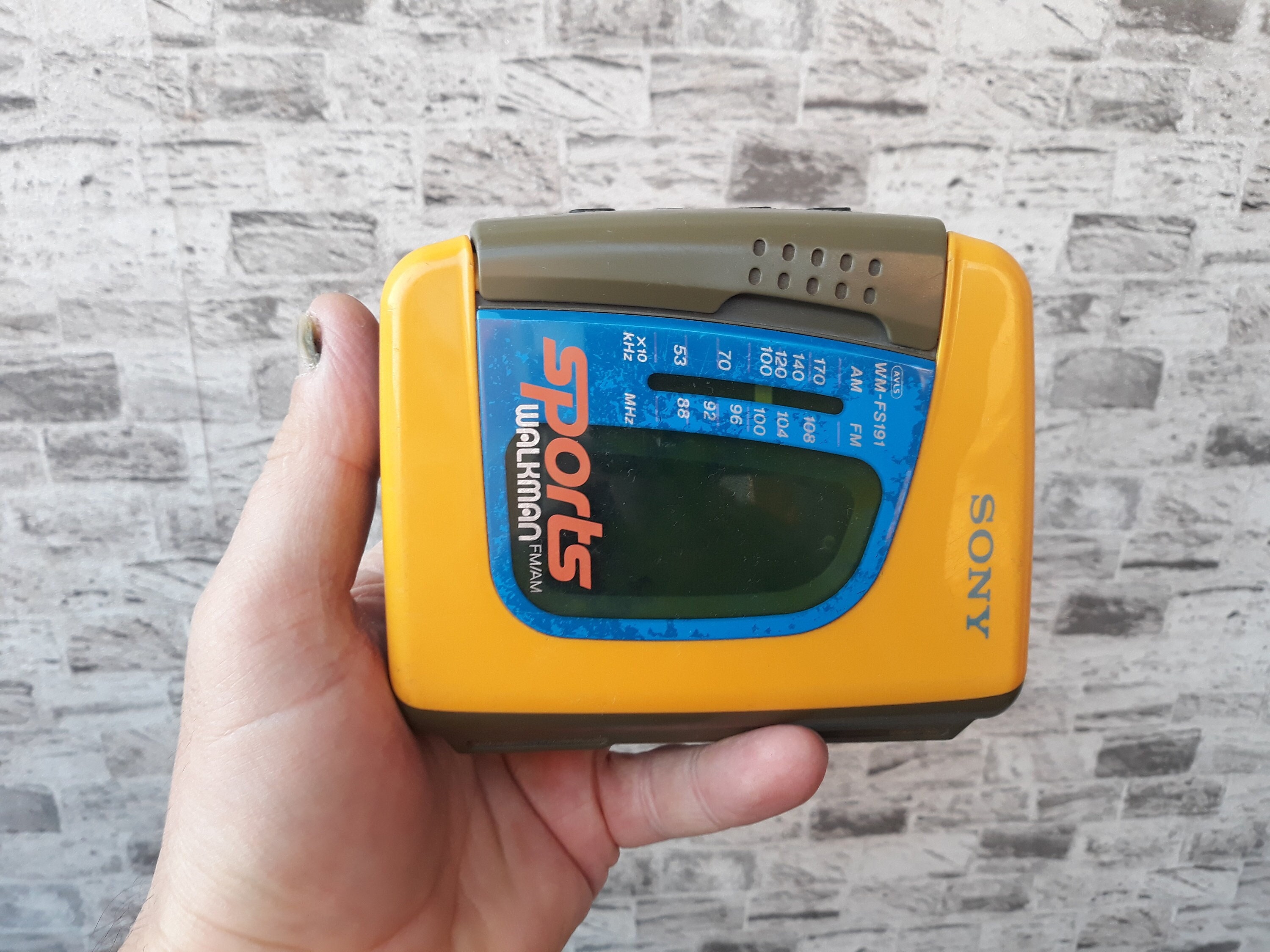 Vintage Sony Sports Walkman WM FS191 Cassette Player - Etsy Canada