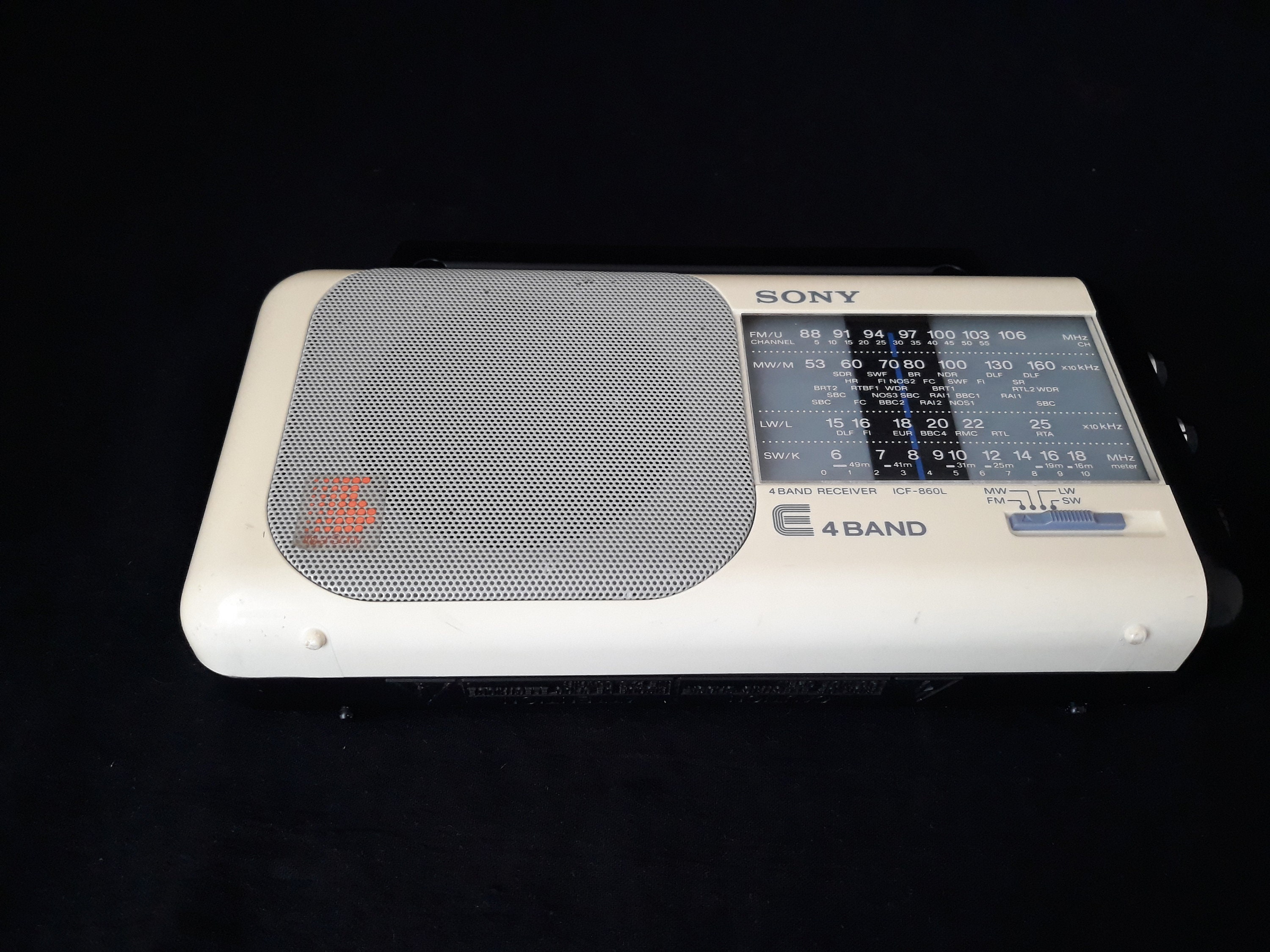 ヴィンテージ レア ソニー ICF-860L ラジオ、ソニー ICF 860L、ソニー