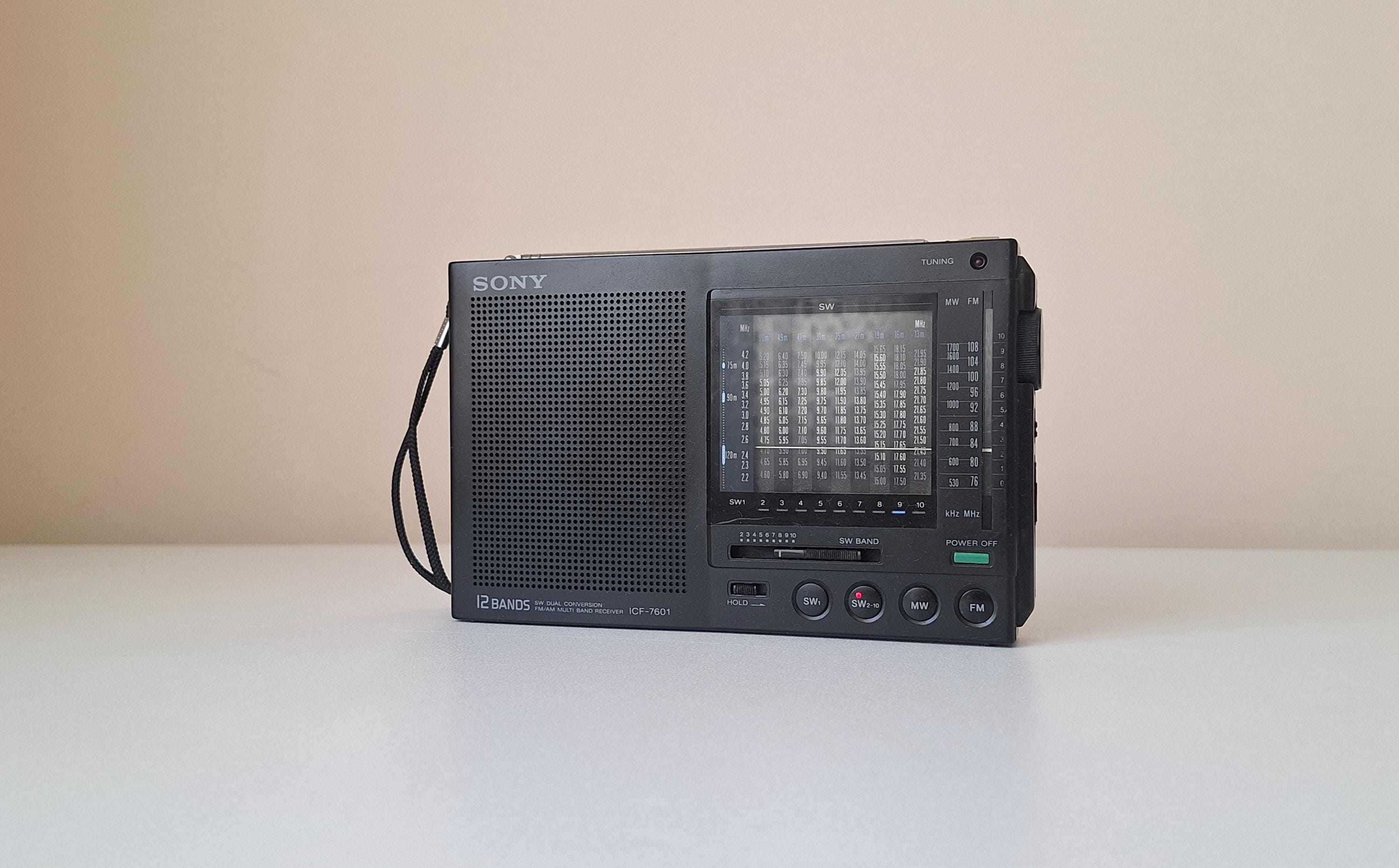 Vintage Sony ICF-7601 12 Band Worldwide Receiver - Etsy