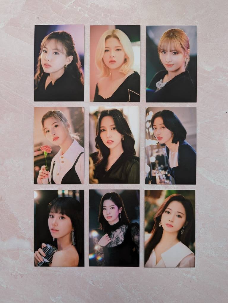 TWICE Japan 5th Anniversary Photo Cards - Etsy