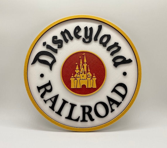 Disneyland Railroad 40周年記念プレート シリアルナンバー Disneyland