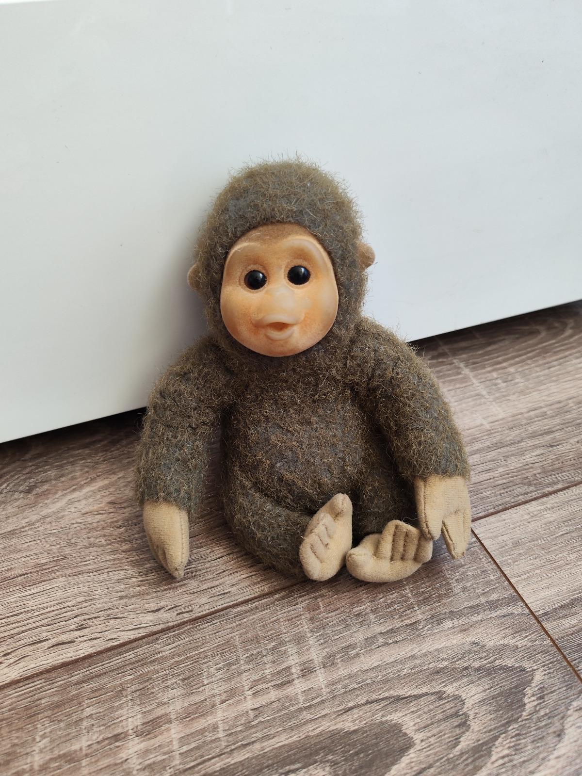 Little Monkey Lost Hosung Vintage Rare Soft Plush Toy Stuffed Very