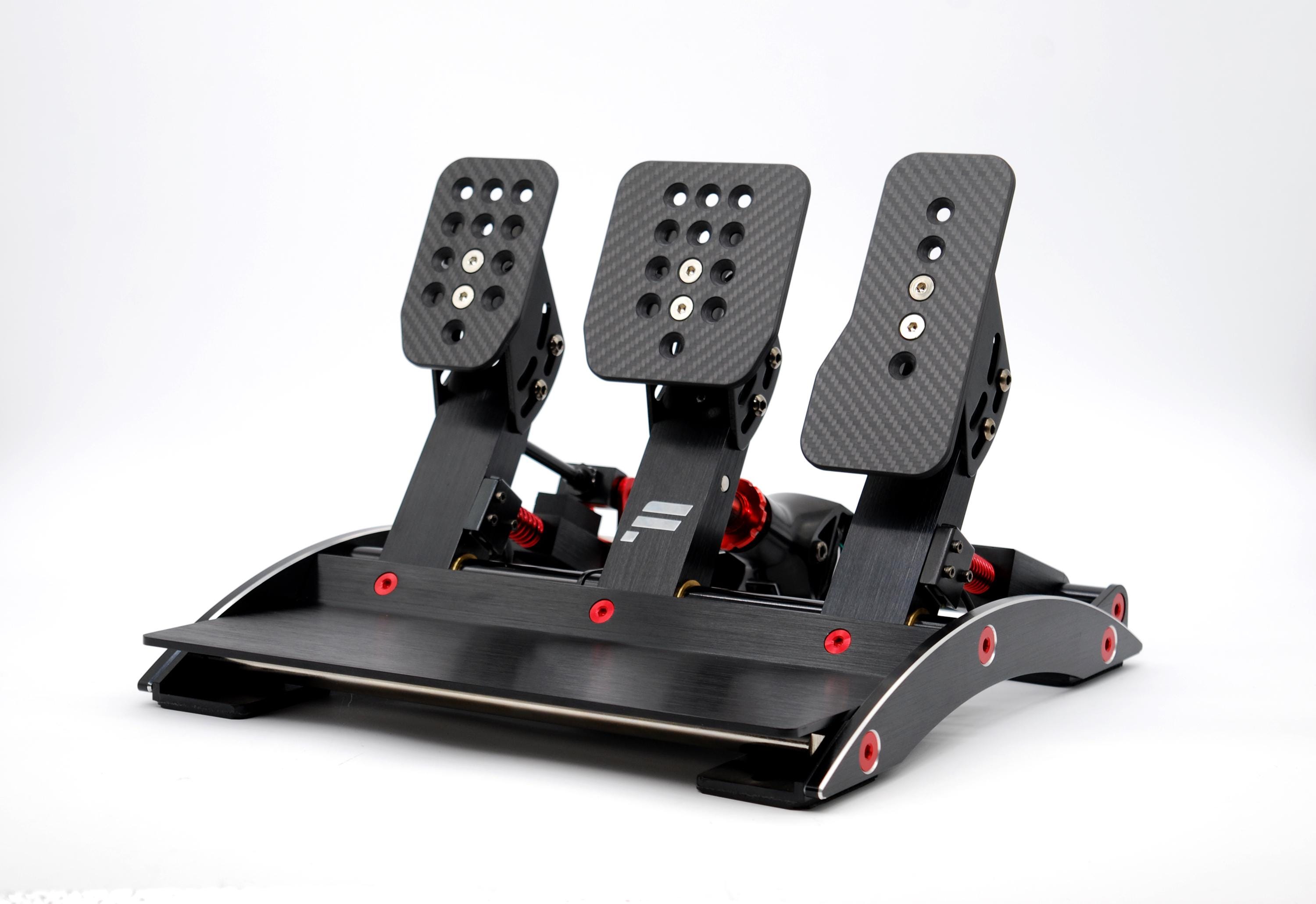 Pro Carbon Pedals - Fanatec Clubsport V3 Carbon Fibre Pedal Faces