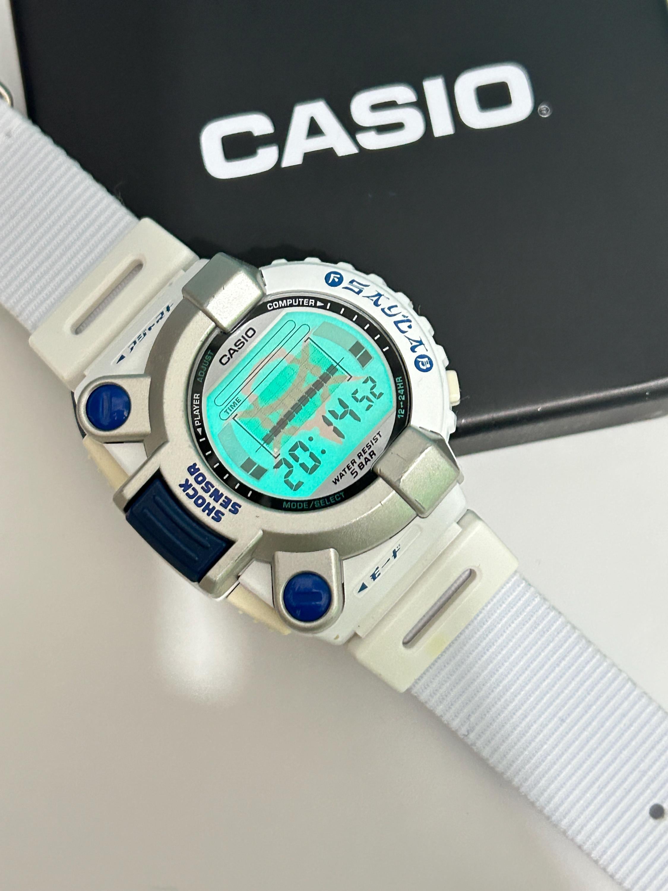 CASIO JG-310-4T Cyber Max Japanese Digital Watch Rare Vintage Very