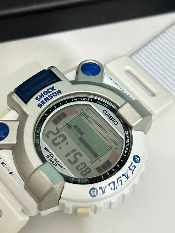 CASIO JG-310-4T Cyber Max Japanese Digital Watch Rare Vintage Very