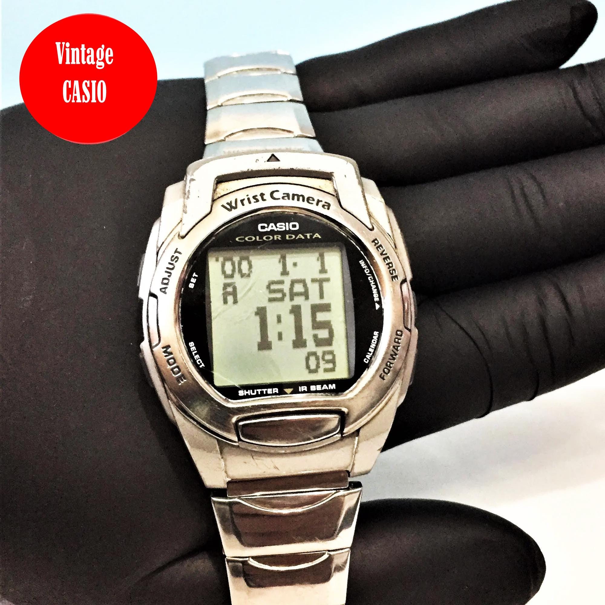 Rare Casio WQV-3 Wrist Camera Watch Module 2411/ Orginal Stell