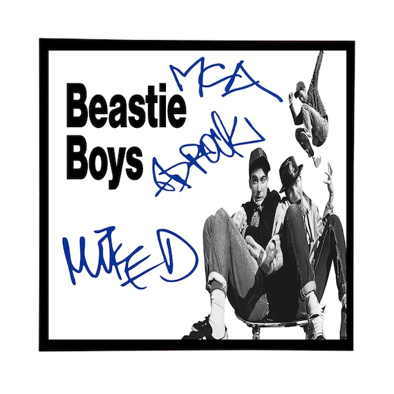 Buy1get1free Beastie Boys Framed Autographed Album Cover Reprint