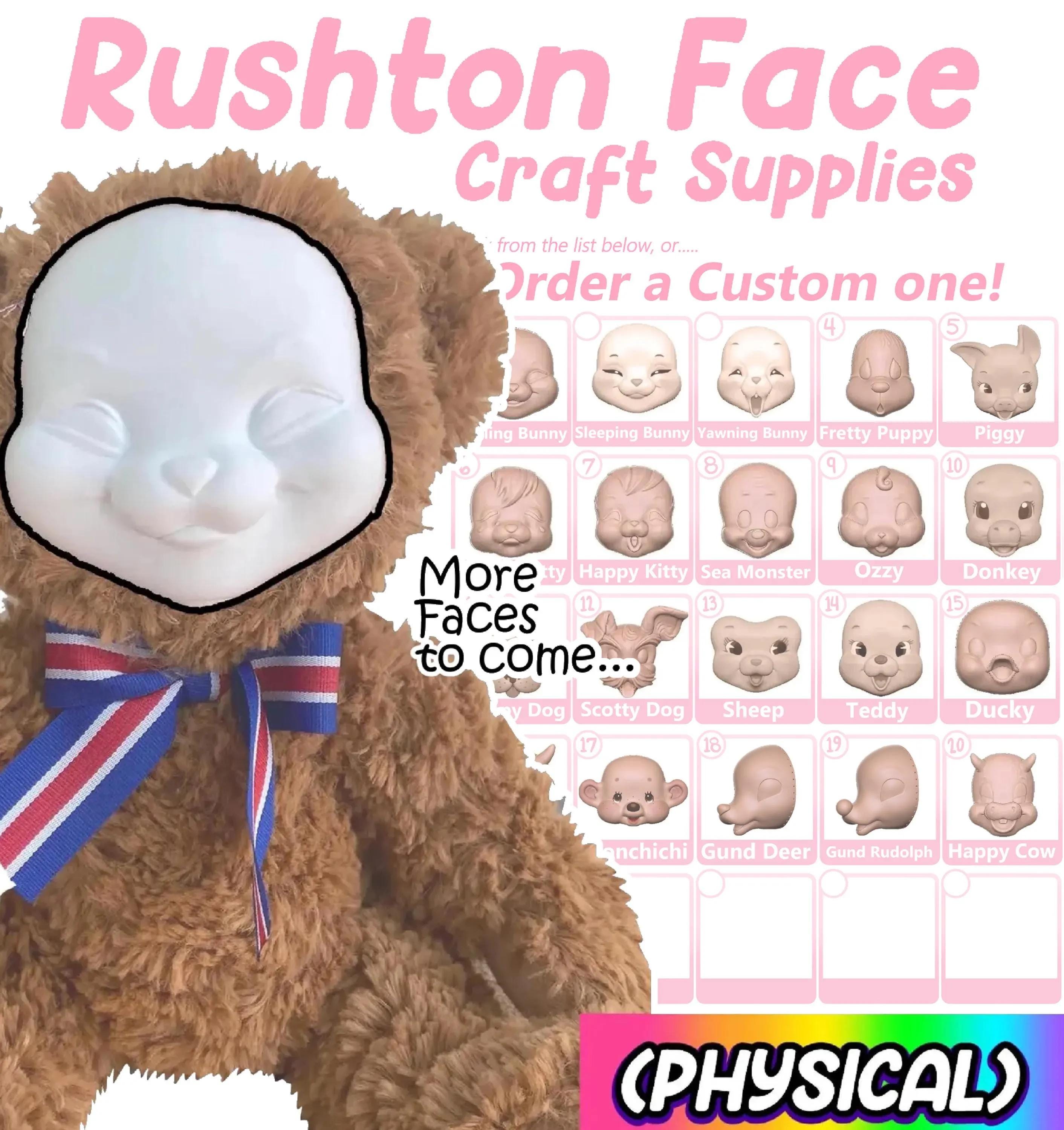 Rushton Rubber Face - Etsy