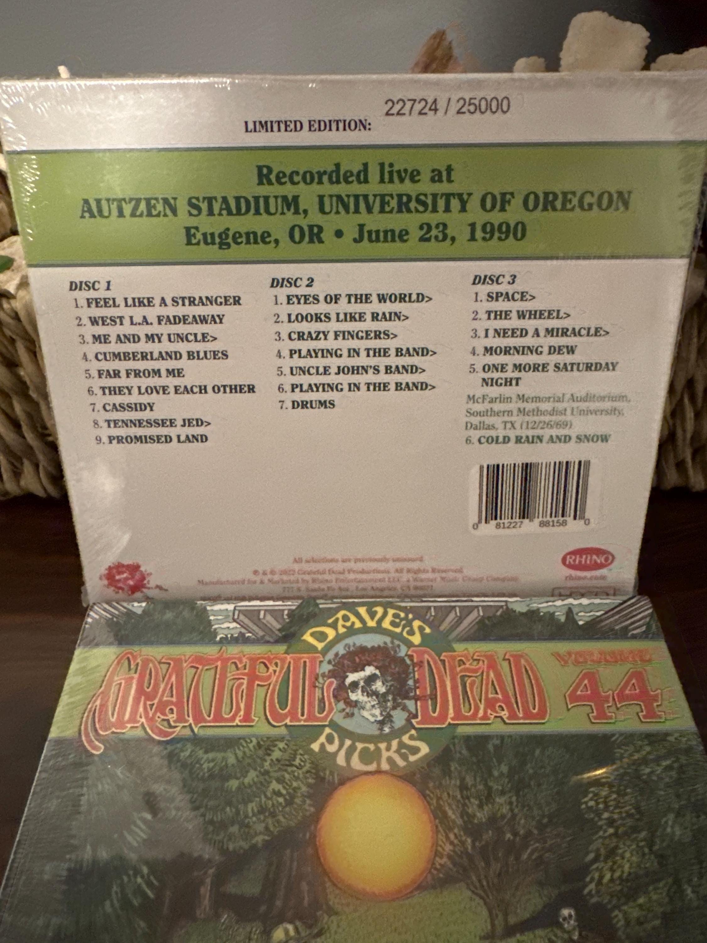 Sealed Dave's Picks Grateful Dead Limited Edition CD Sets. Choose