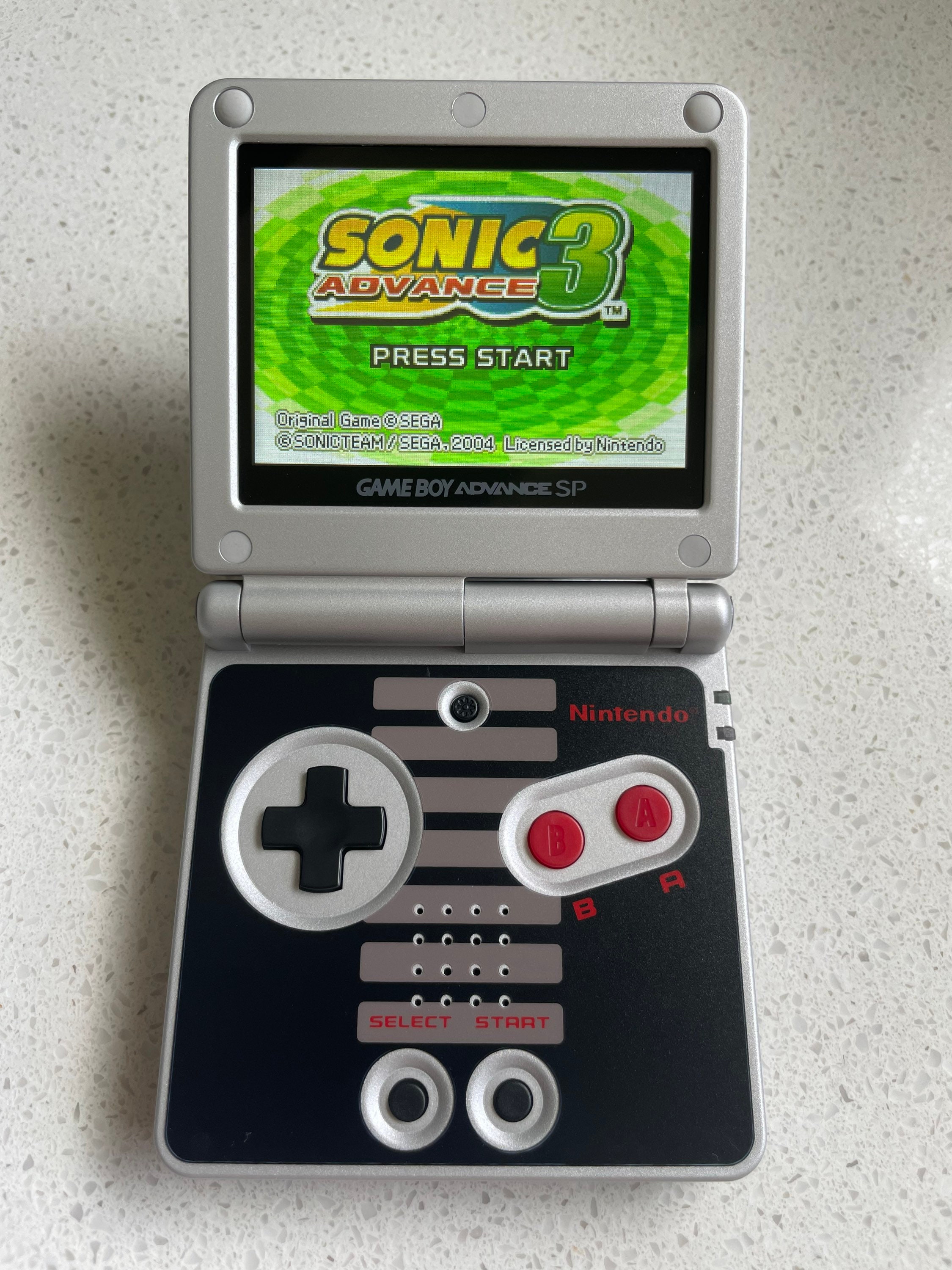 Nintendo Gameboy Advance SP GBA IPS Backlit Lcd Console Ags 101