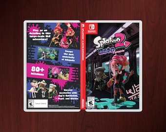 スプラトゥーン 2 交換用ケース: Nintendo Switch 用両面/リバーシブル