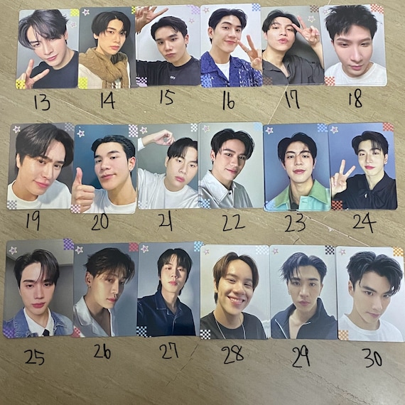 Official GMMTV Book Fair Collectible Random Selfie Cards (jimmysea