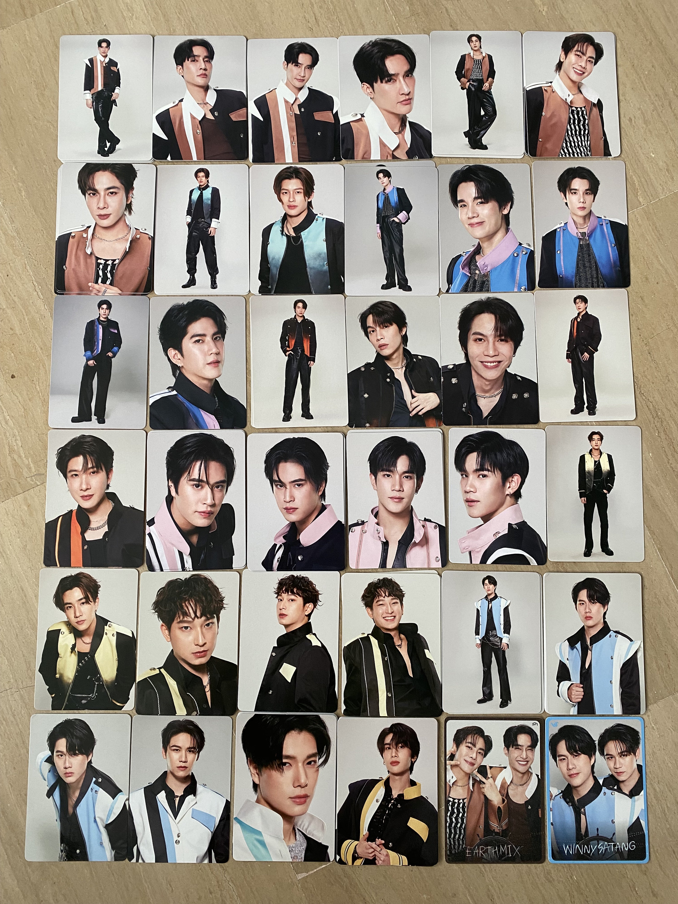 Official GMMTV Lol 2024 Cards (earthmix Firstkhaotung Geminifourth