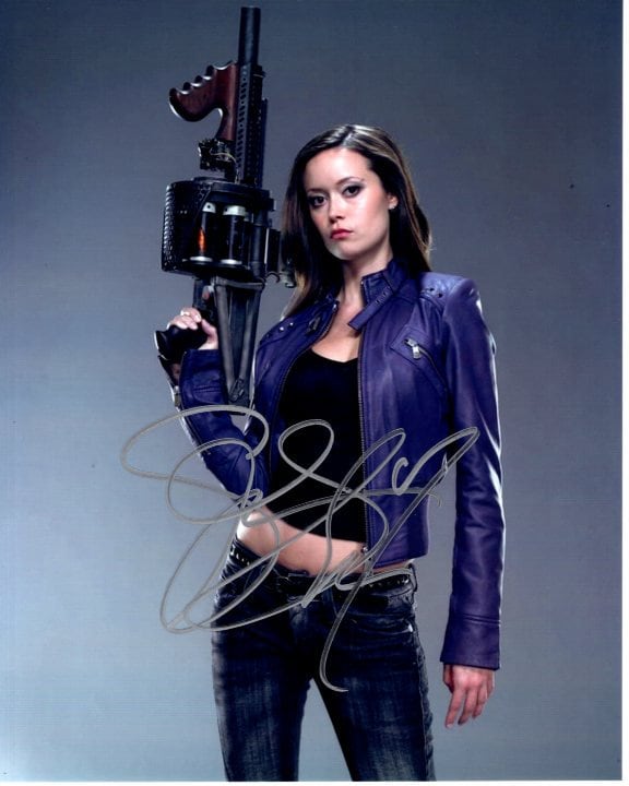 サマー グローのサイン入り 8x10 ターミネーター キャメロン