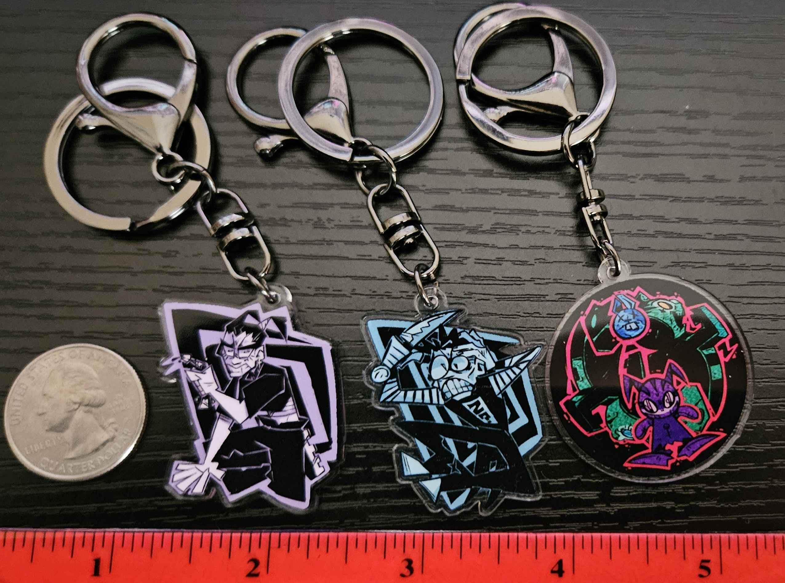 JTHM / I Feel Sick Double - Sided Keychain - Etsy