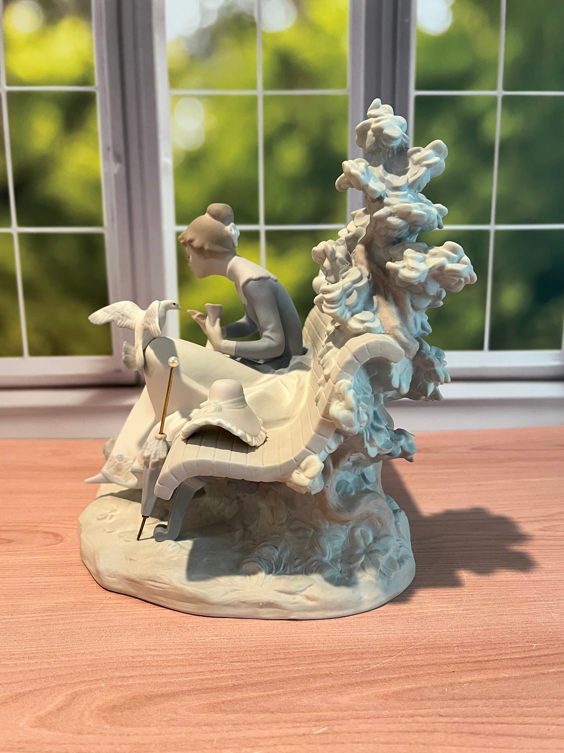 Lladro Feeding the Pigeons #5428 Matte Finish - Etsy