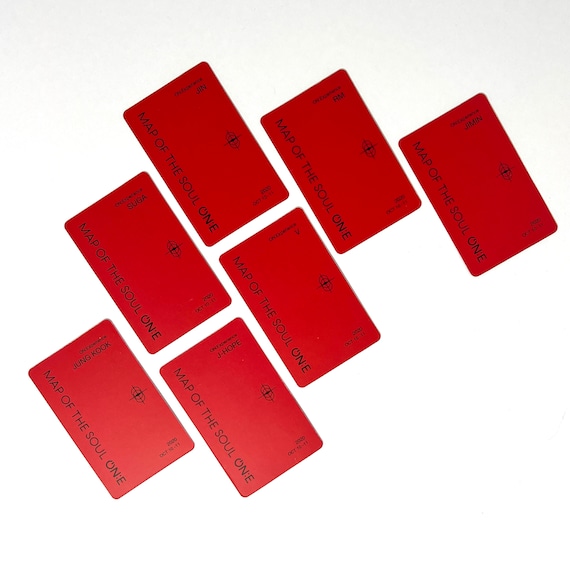 Bts Mots On:e Blu-ray Photocard - Etsy