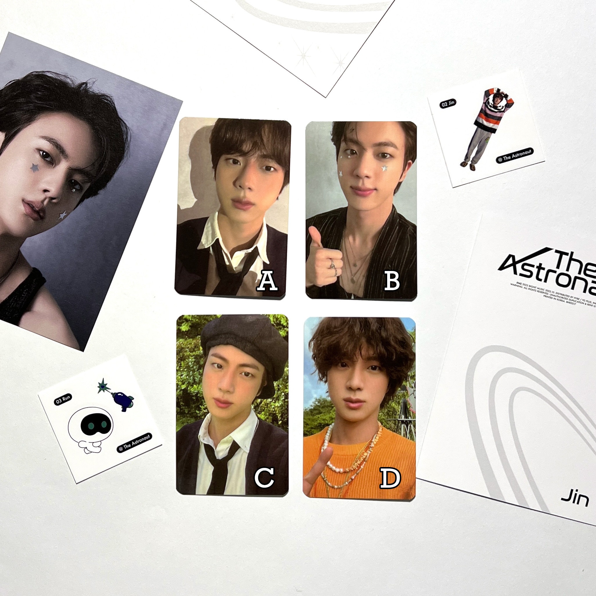 The Astronaut Jin Solo Album Photocard - Etsy