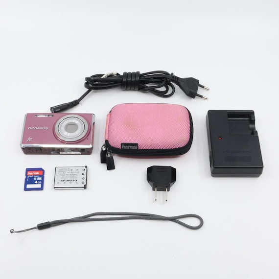 MINT GIFT Olympus Fe-4030 Pink Digital Camera Set (american