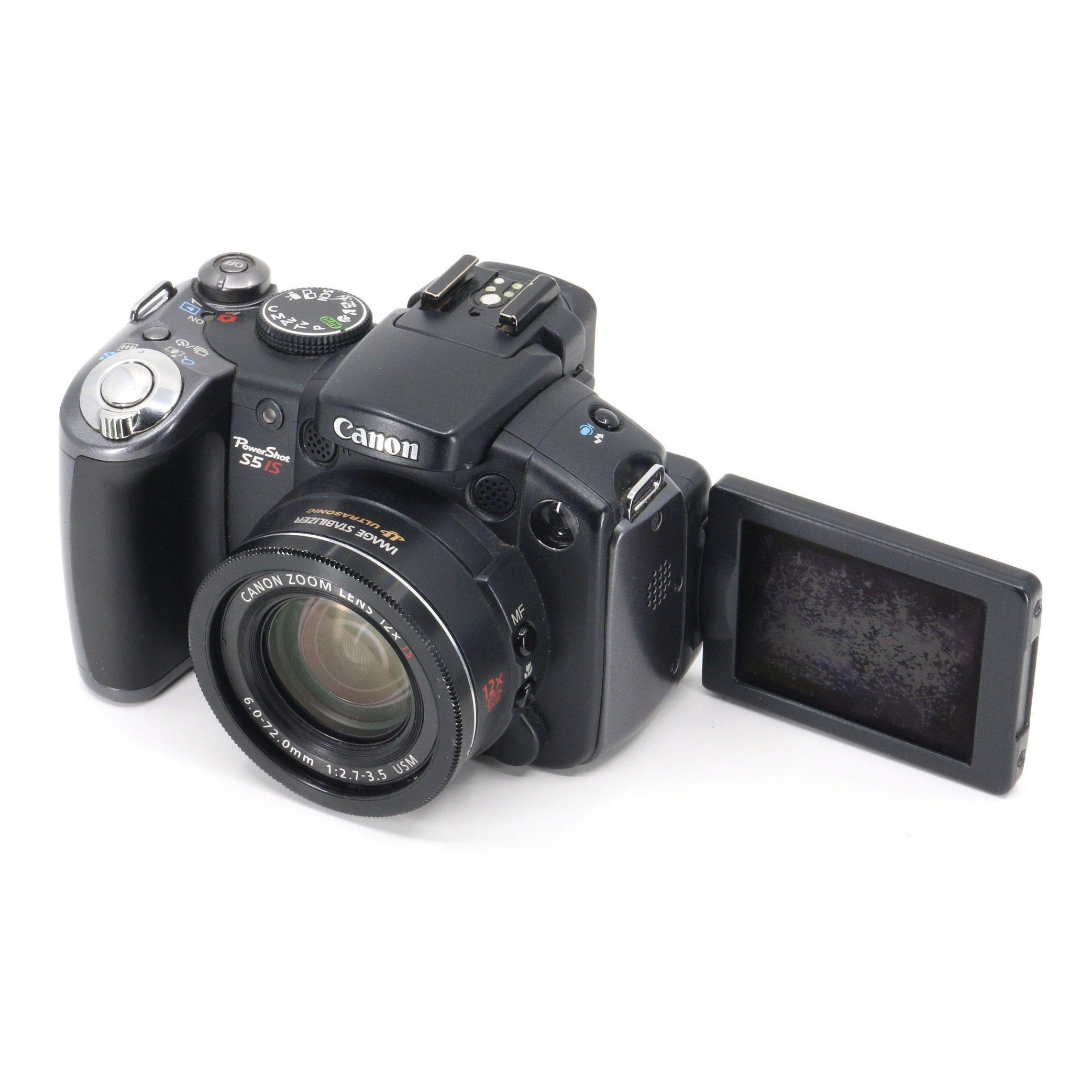 Canon Powershot S5IS Vintage Digital Camera With Memory Card