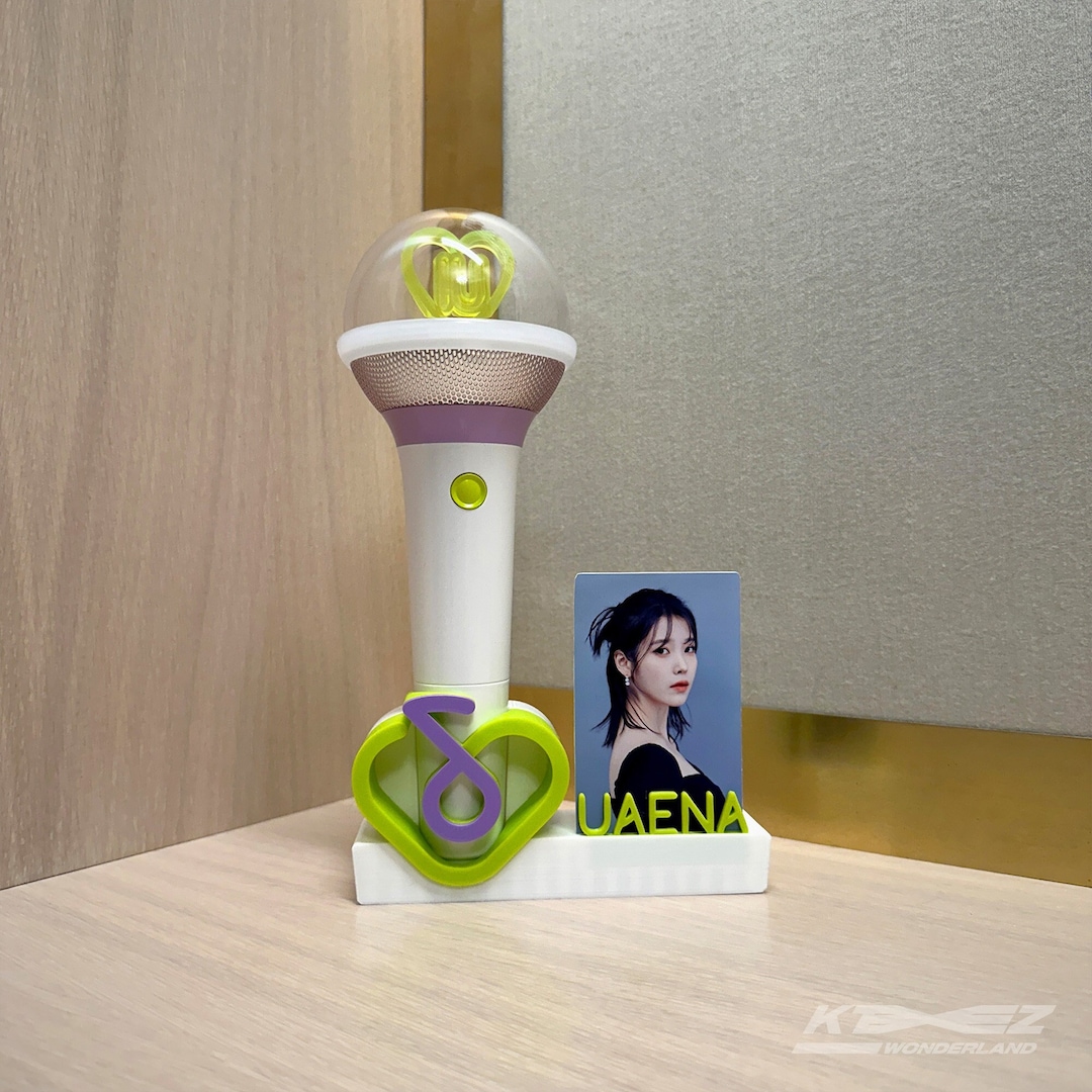 IU I-KE Ver.3 Lightstick Stand and PC Holder, Light Stick Display
